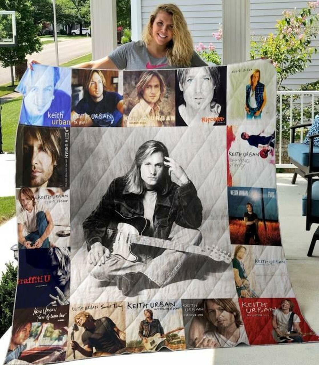 Keith Urban Quilt Blanket M150634 Quilt