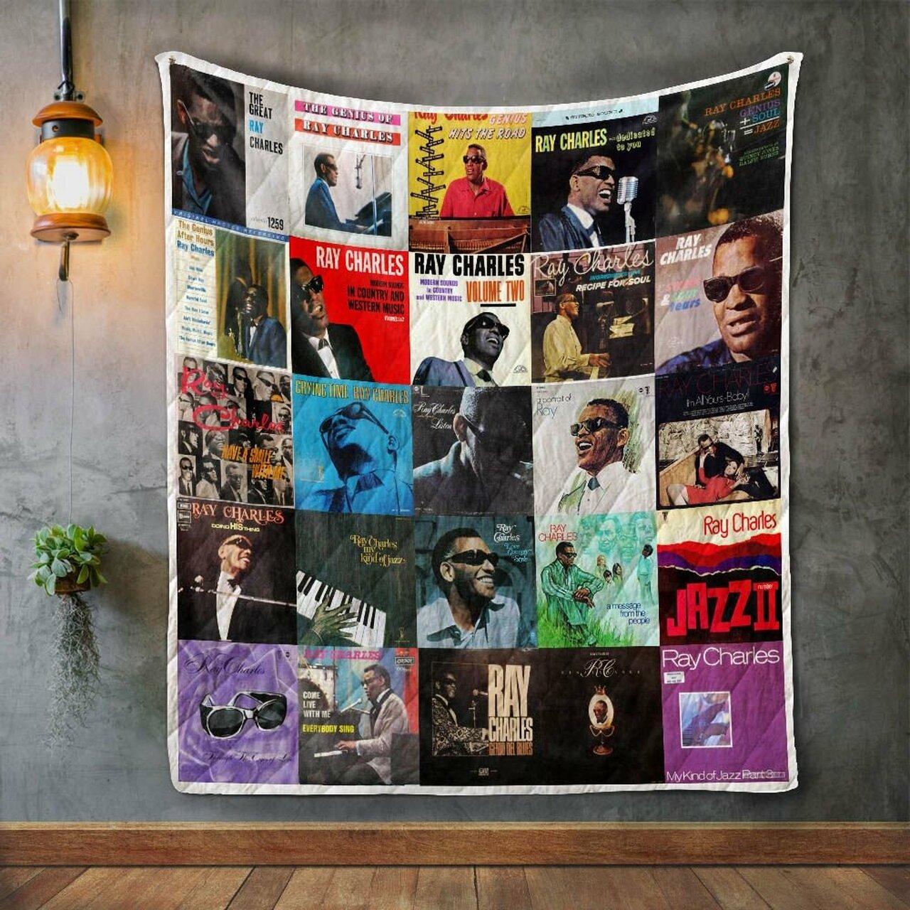 Ray Cha Album Co Quilt Blanket