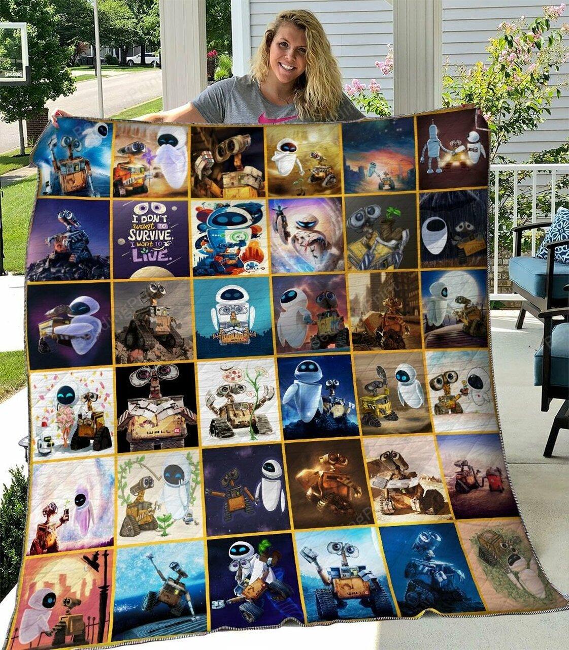 Wall-E Quilt Blanket
