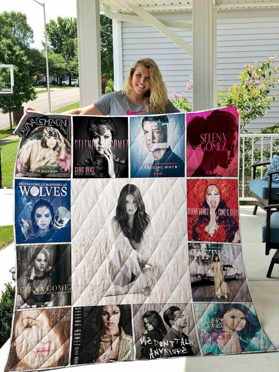 Selena Gomez Blanket Th1809 Quilt