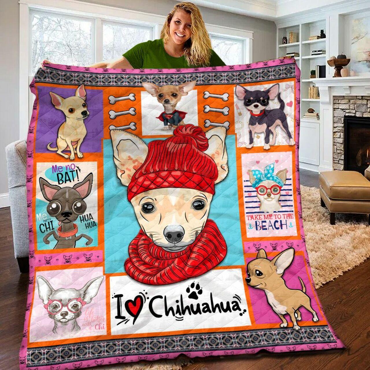 Chihuahua Quilt Blanket Bbb210202Nl