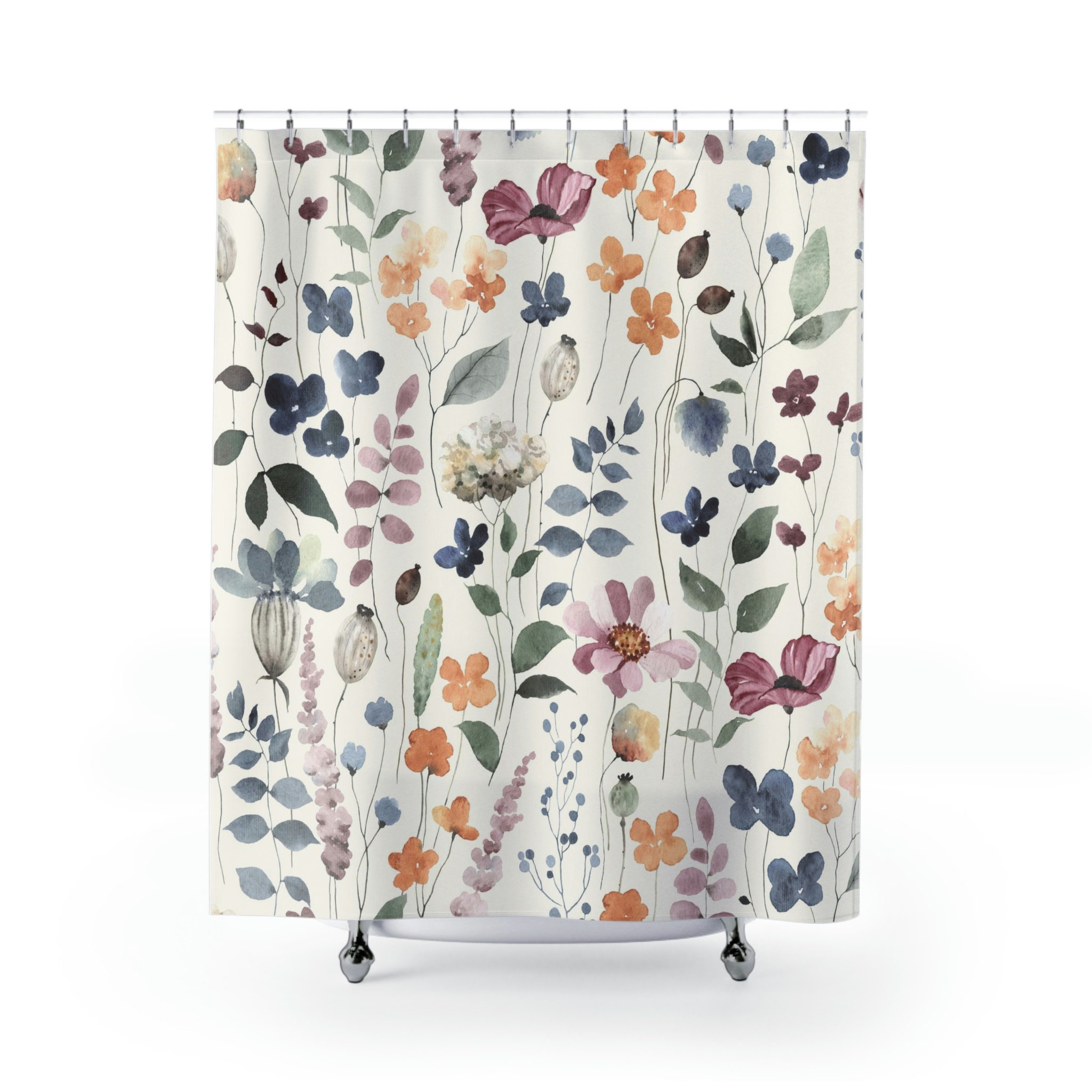 Dinosaurs Design Shower Curtain With Beautiful Illustration For Kids Bathroom