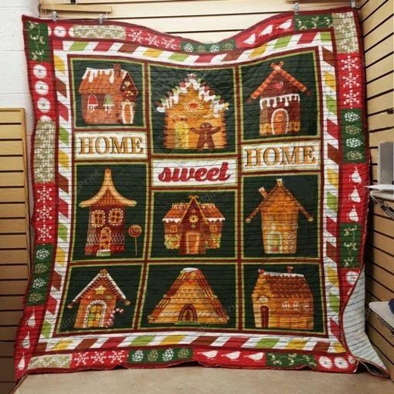 Gingerbread e C Howeet Home Quilt Blanket Greattomized G For Birthday C Thgiving Perfect G For Gingerbread Lover