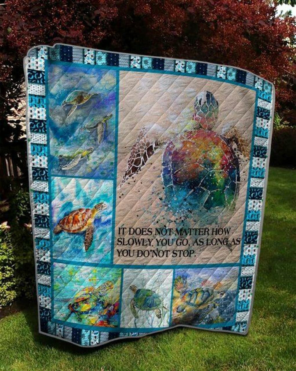 Dotop Turtle Quilt Blanket Quilt