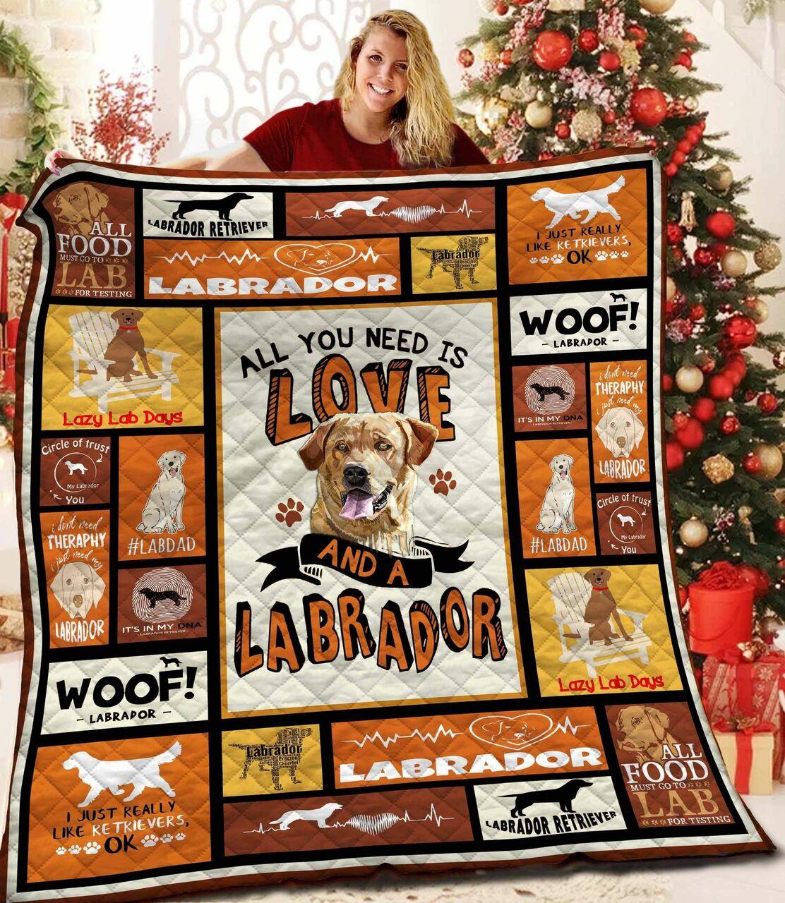 Labrador Quilt Blanket Bbb271m