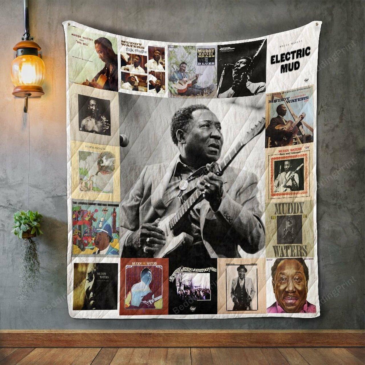 Muddy Wa Album Co Quilt Blanket