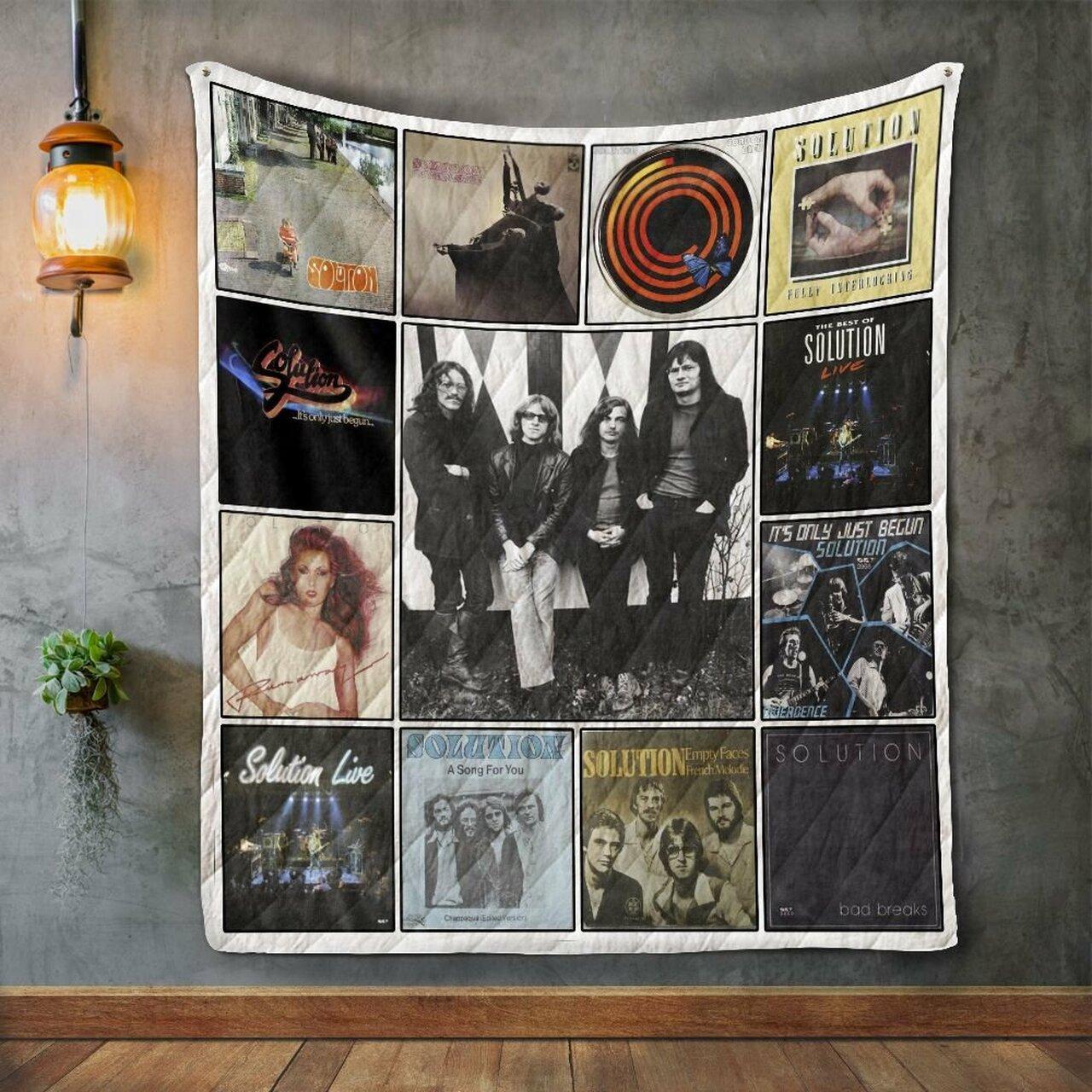 Solution Album Co Quilt Blanket