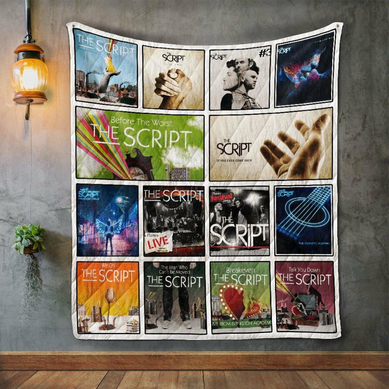 Tcript Album Co Quilt Blanket