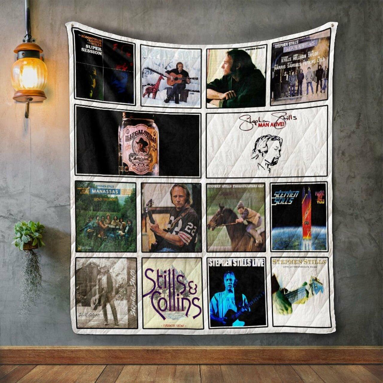 Stepht Album Co Quilt Blanket