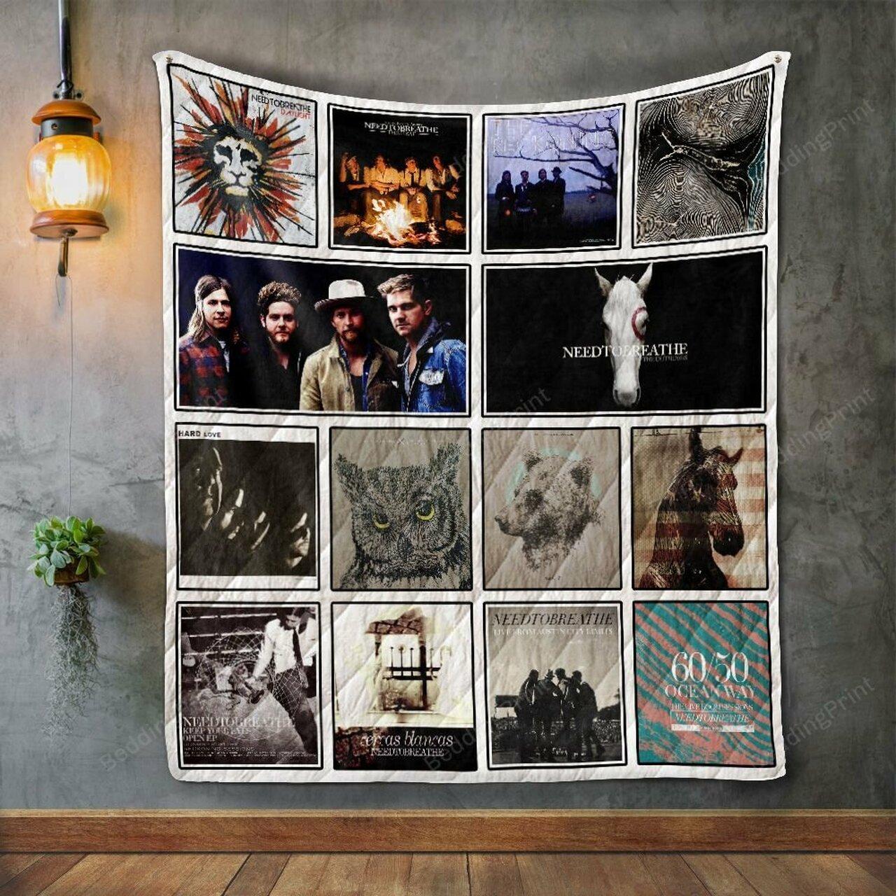 Needtobreathe Album Co Quilt Blanket
