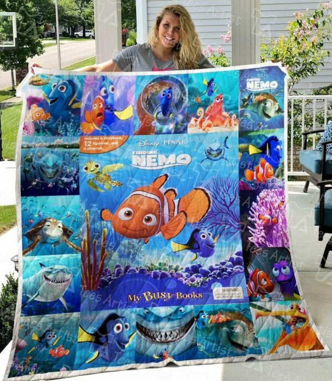 Finding Nemo Quilt Blanket M160642 Quilt