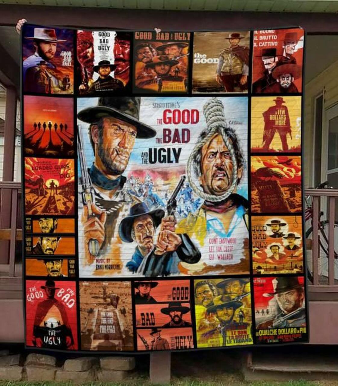 The Good The Bad And The Ugly Quilt Blanket Hvt310541 Quilt