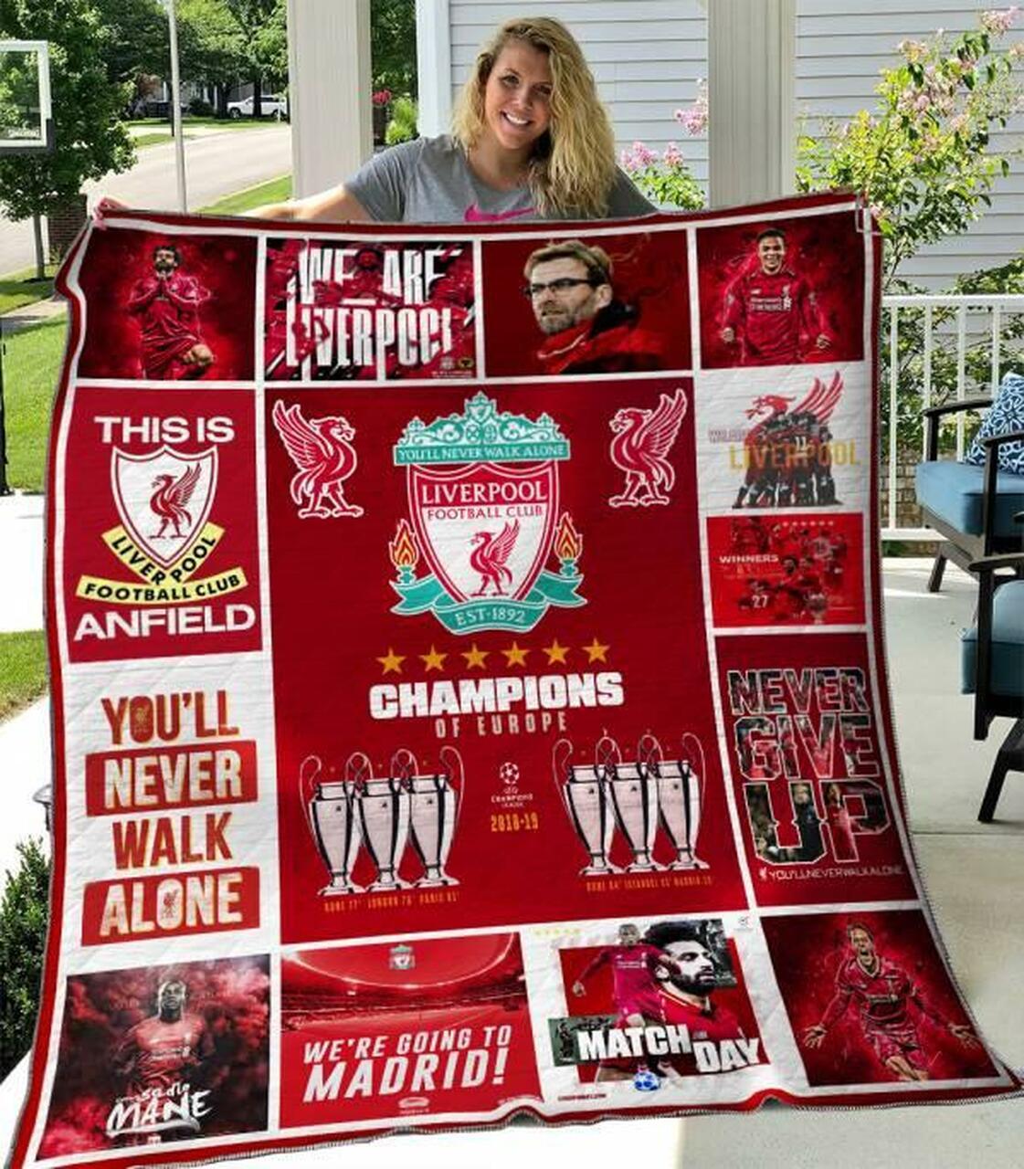 Liverpool Quilt Blanket B020601 Quilt