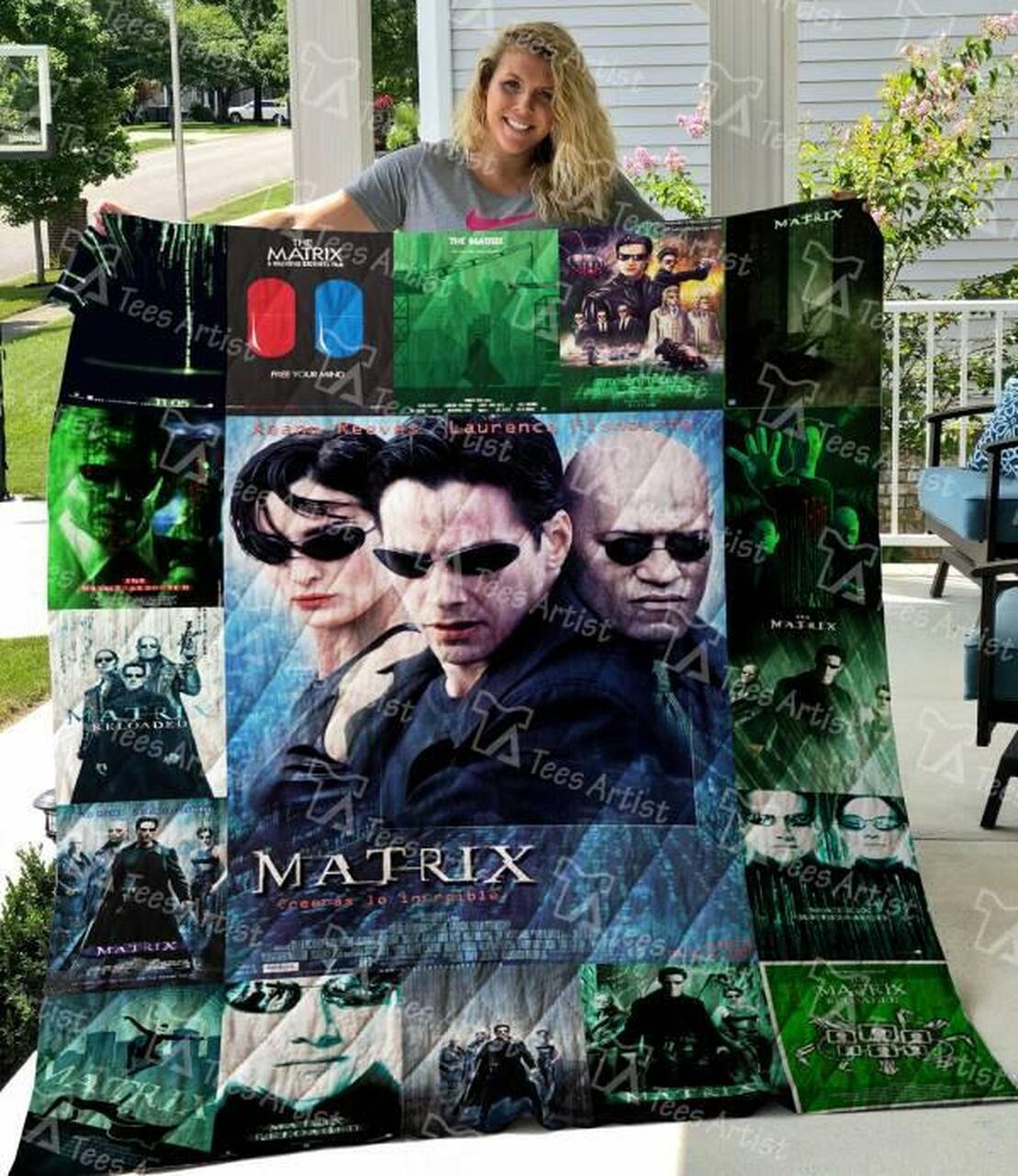 The Matrix Quilt Blanket M160606 Quilt