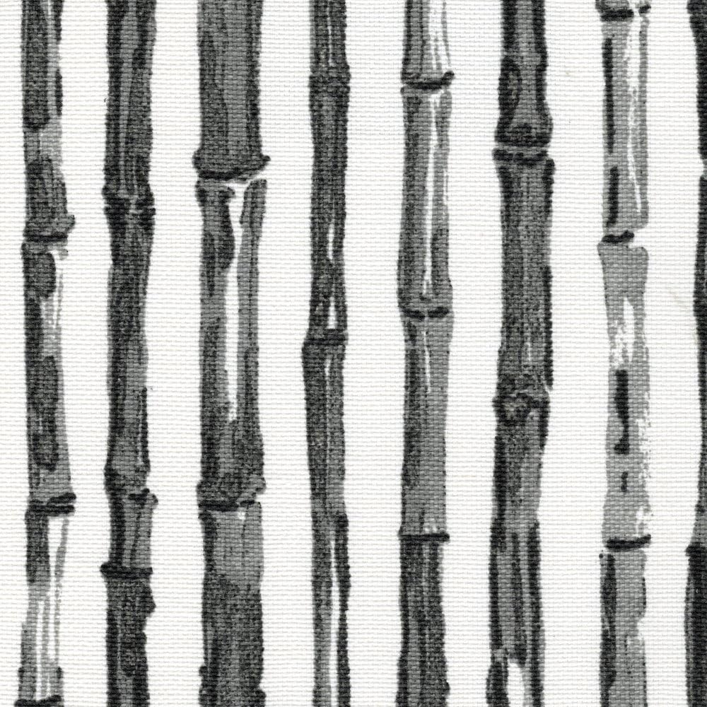 Nature-Themed Bamboo Stripe Ink Print Shower Curtain Perfect For Bathroom Decor