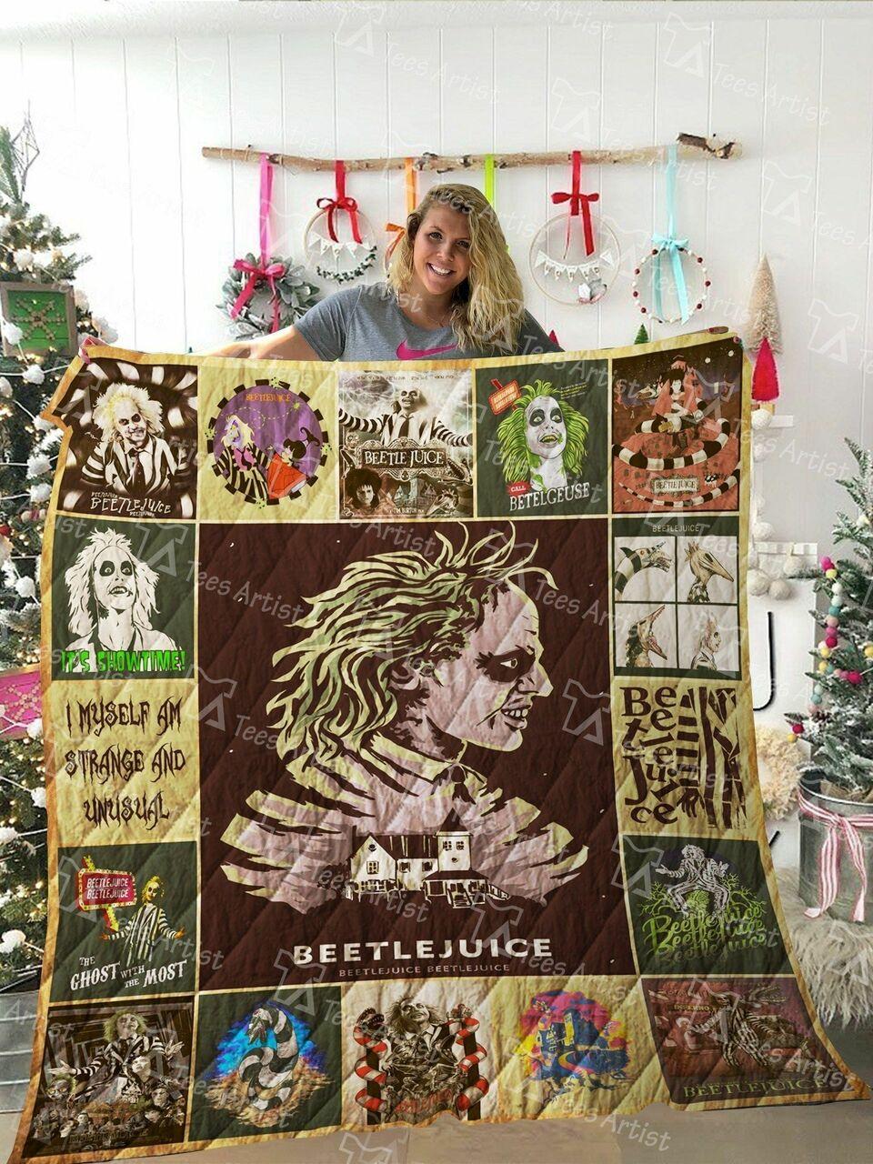 Beetle Juice Quilt Blanket 02080