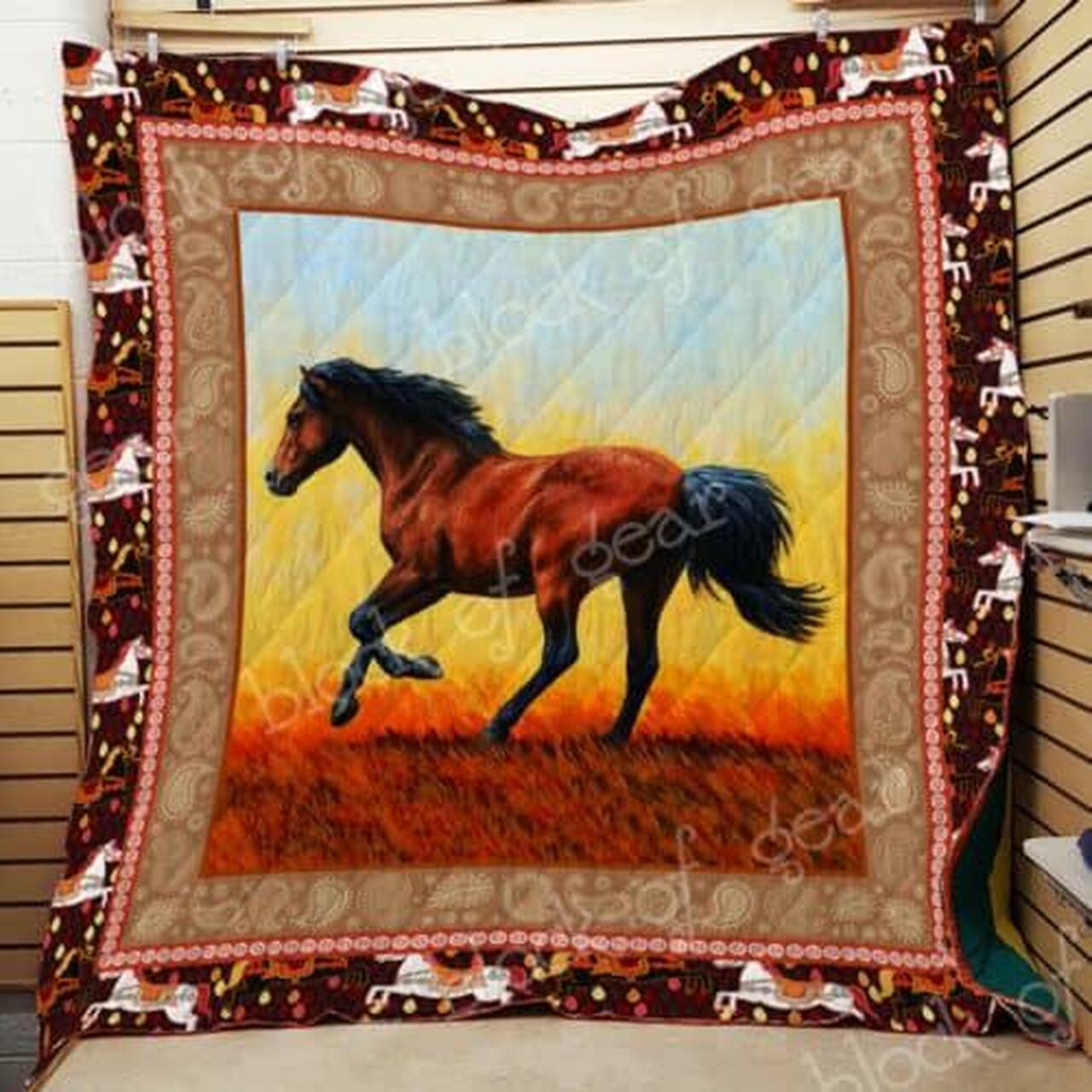 Running e unset Quilt Blanket D296 Quilt