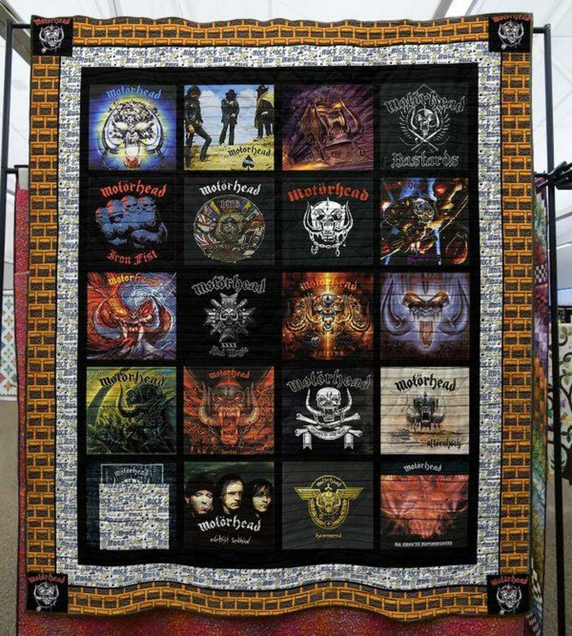 Motorhead Memo Quilt Blanket Kl30 Quilt