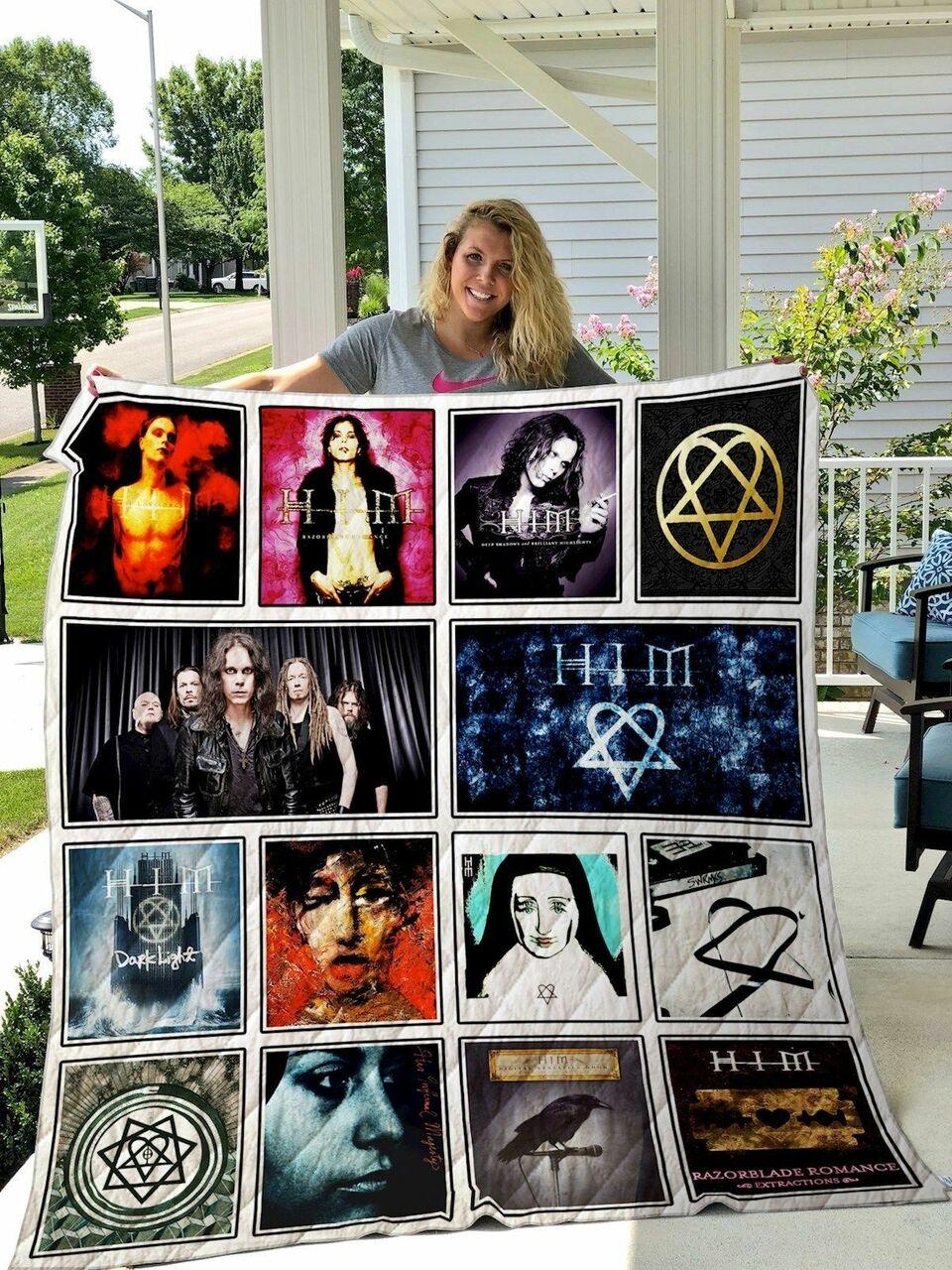 Him Quilt Blanket