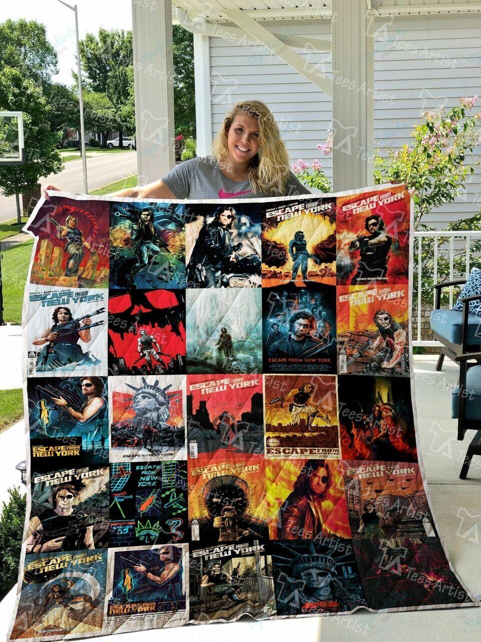 Escape From New York Quilt Blanket 0913