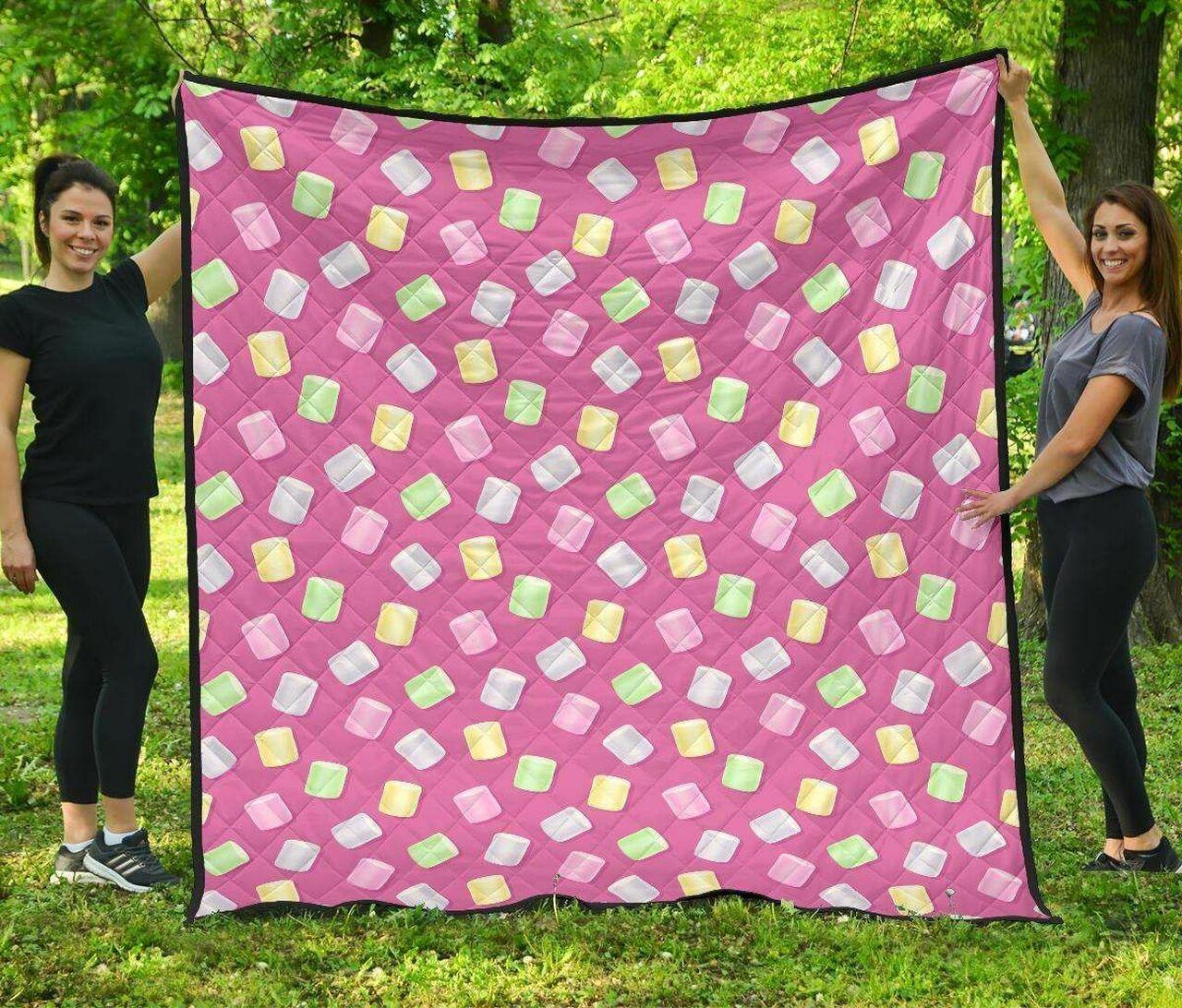 hmallow Colorful Cl12100429Mdq Quilt Blanket