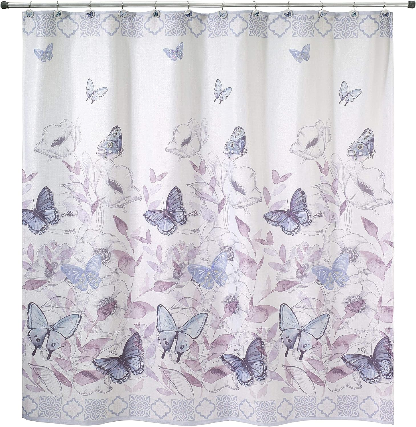Multicolor Shower Curtain From The Garden Collection By Avanti Linens Bathroom Decor