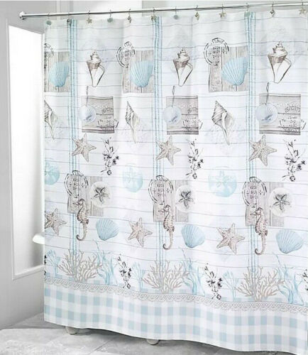 Spring Garden Collection Fabric Shower Curtain For Floral-Inspired Bathroom Decor