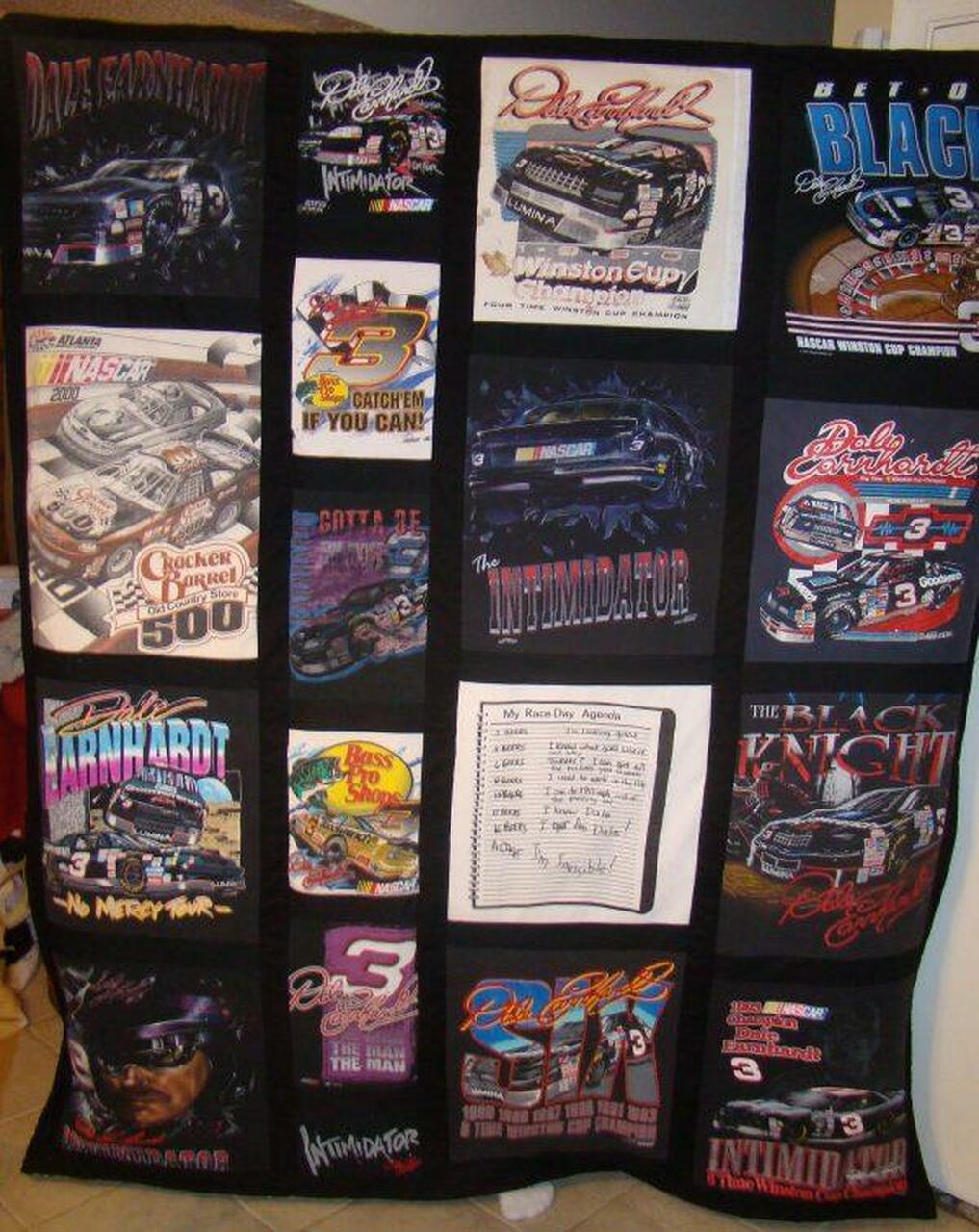 Nascar Quilt Blanket Pt27 Quilt