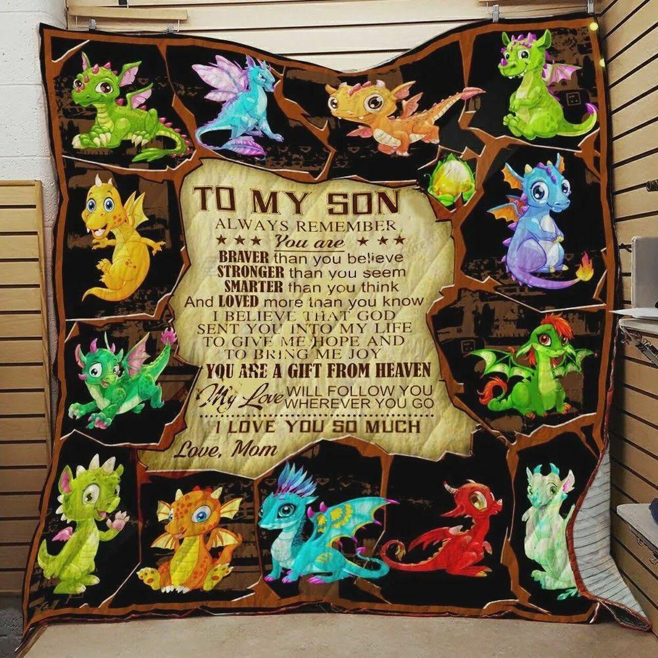 onalized Daur Family To on Quilt Blanket From Mom I Love Yo Much Greattomized Blanket G For Birthday C Thgiving