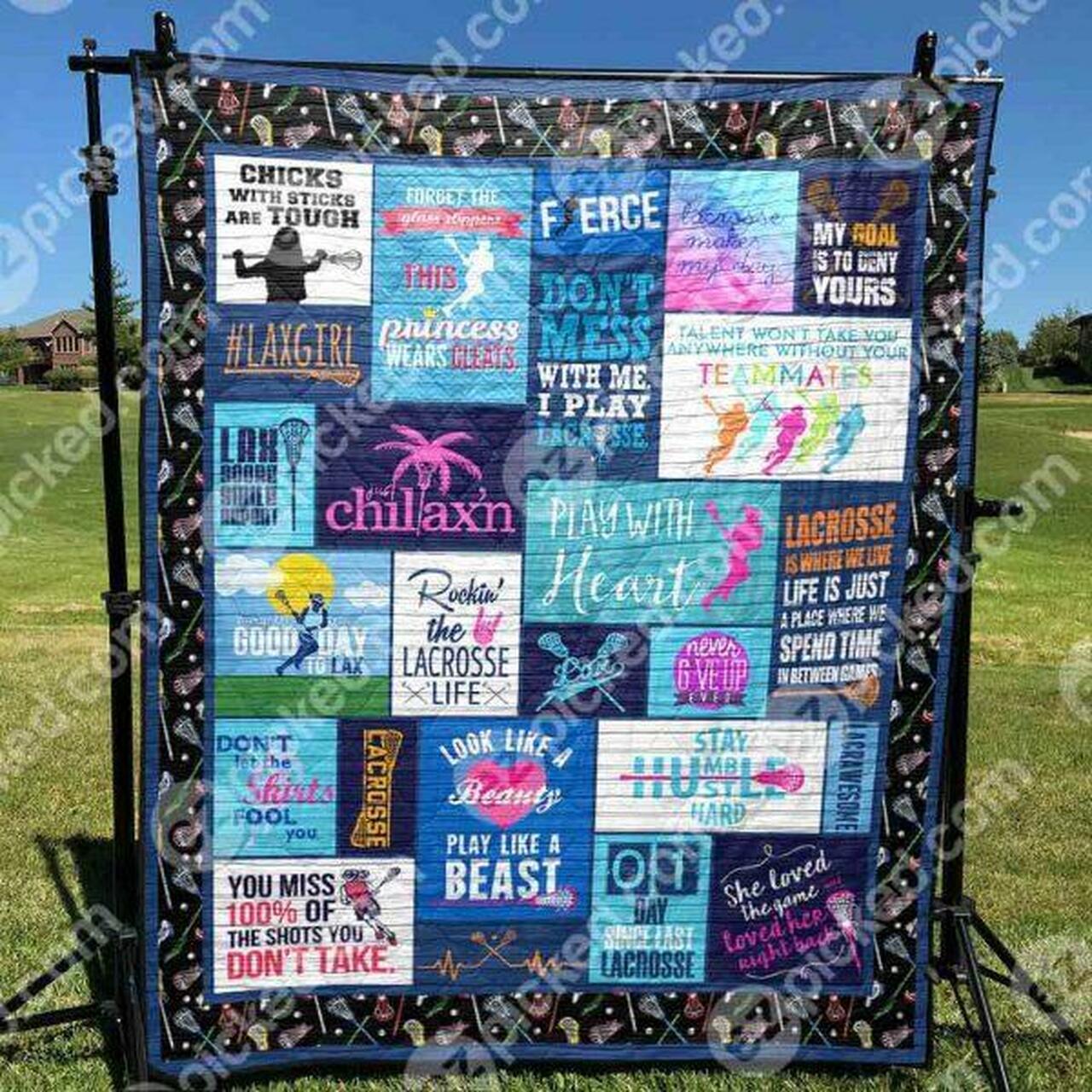 Good Day To Lax Quilt Blanket Aq55 Quilt