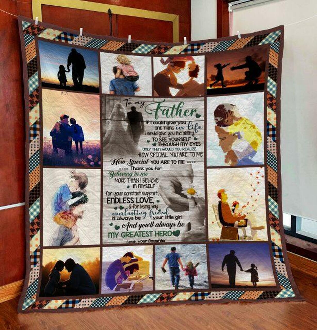 Family Quilt Blanket Ver 15 Quilt