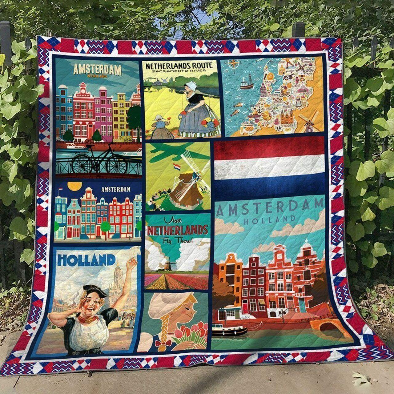 Netherl Ng050709B Tbg Quilt Blanket