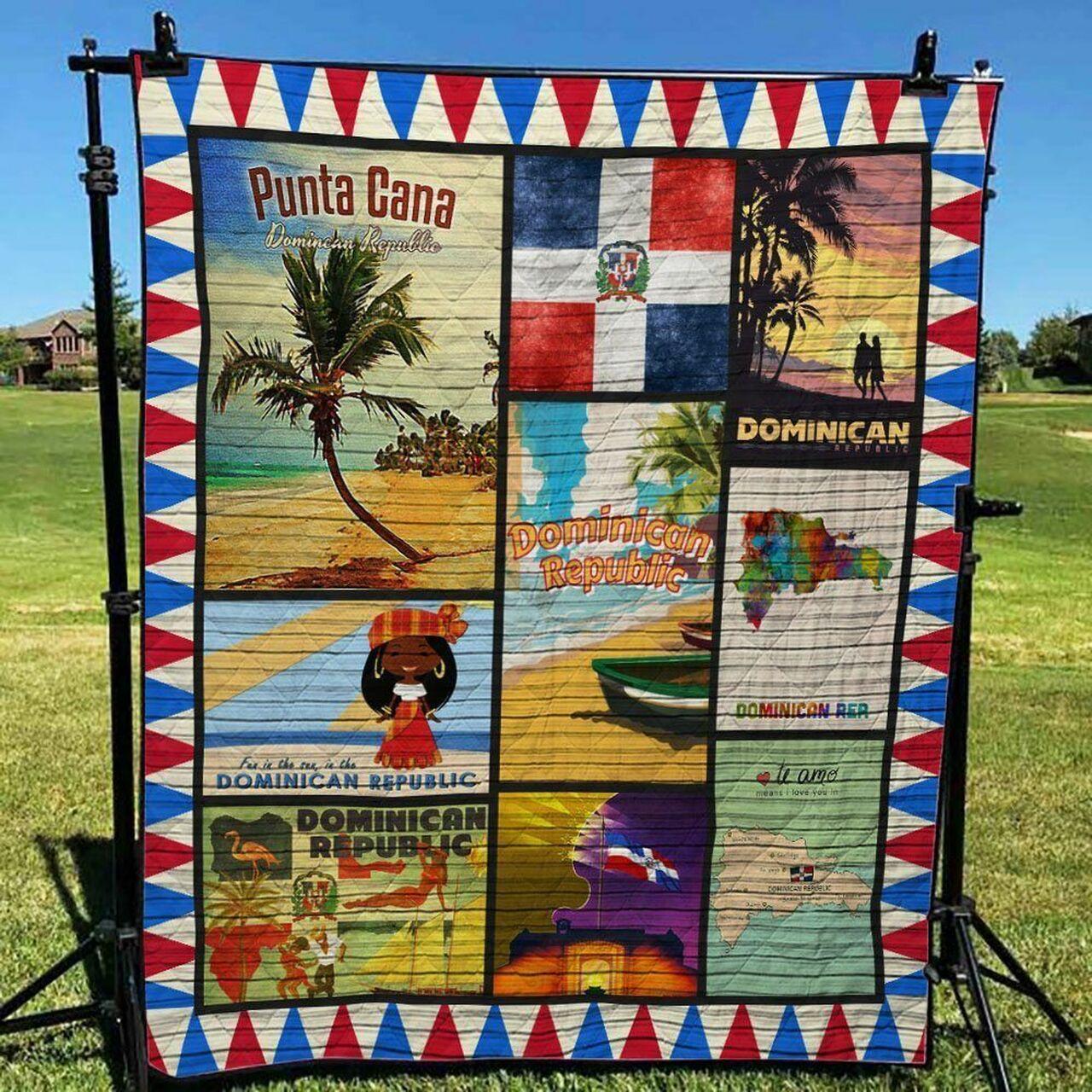 Dominican Reupublic Tg030714A Tbg Quilt Blanket