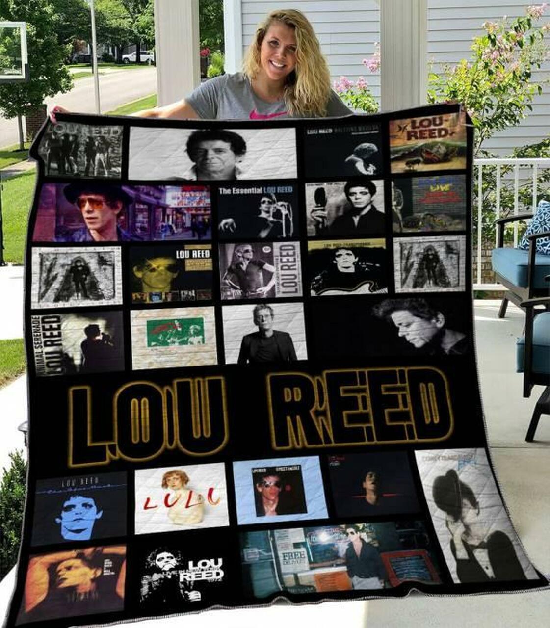 Lou Reed Quilt Blanket M240518 Quilt