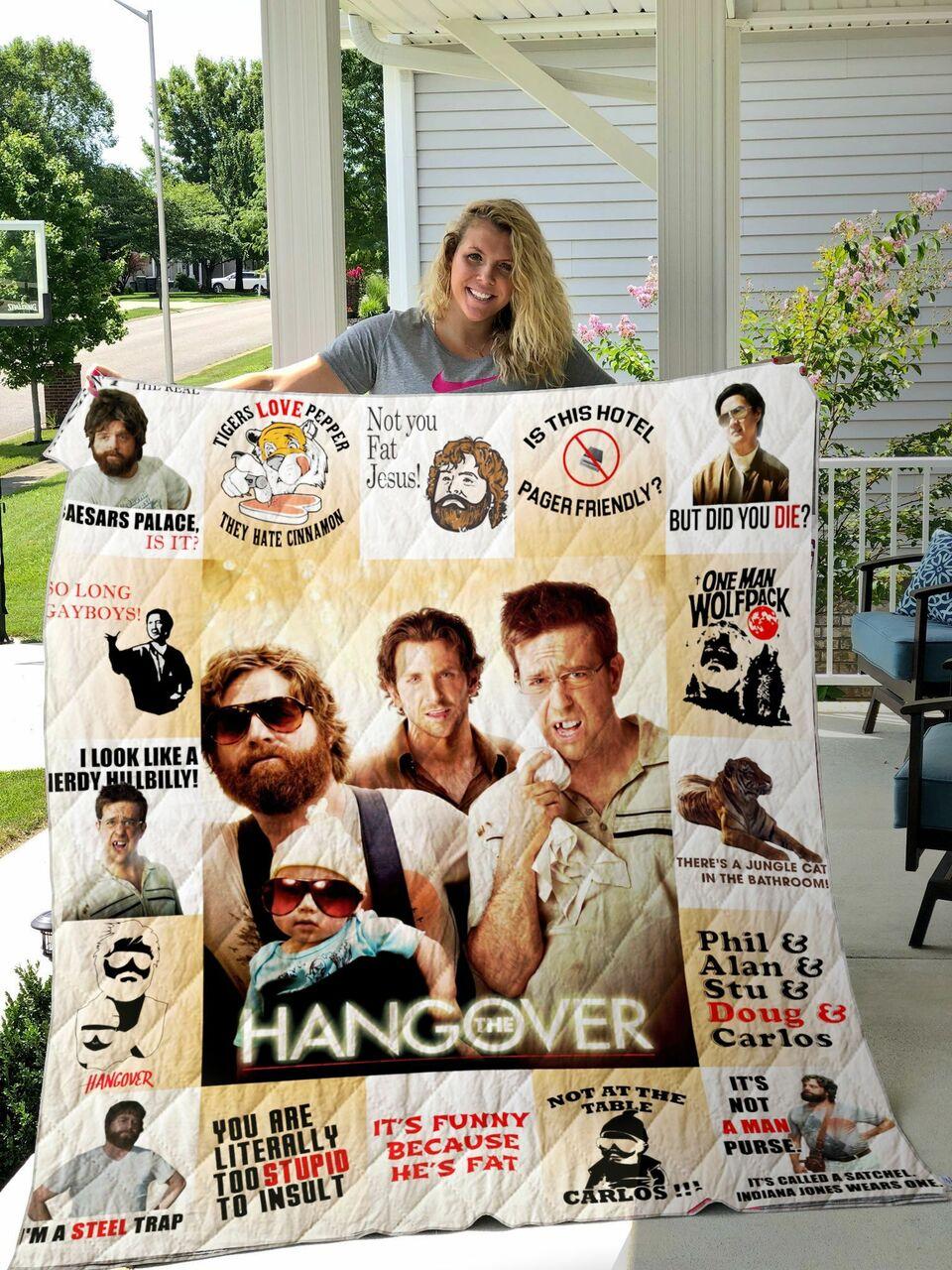 The Hangover Quilt Blanket For Ver 17