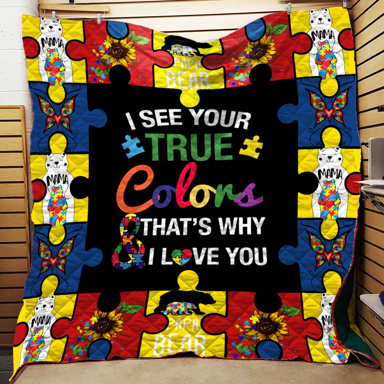 I See Your True Co Quilt Blanket Quilt