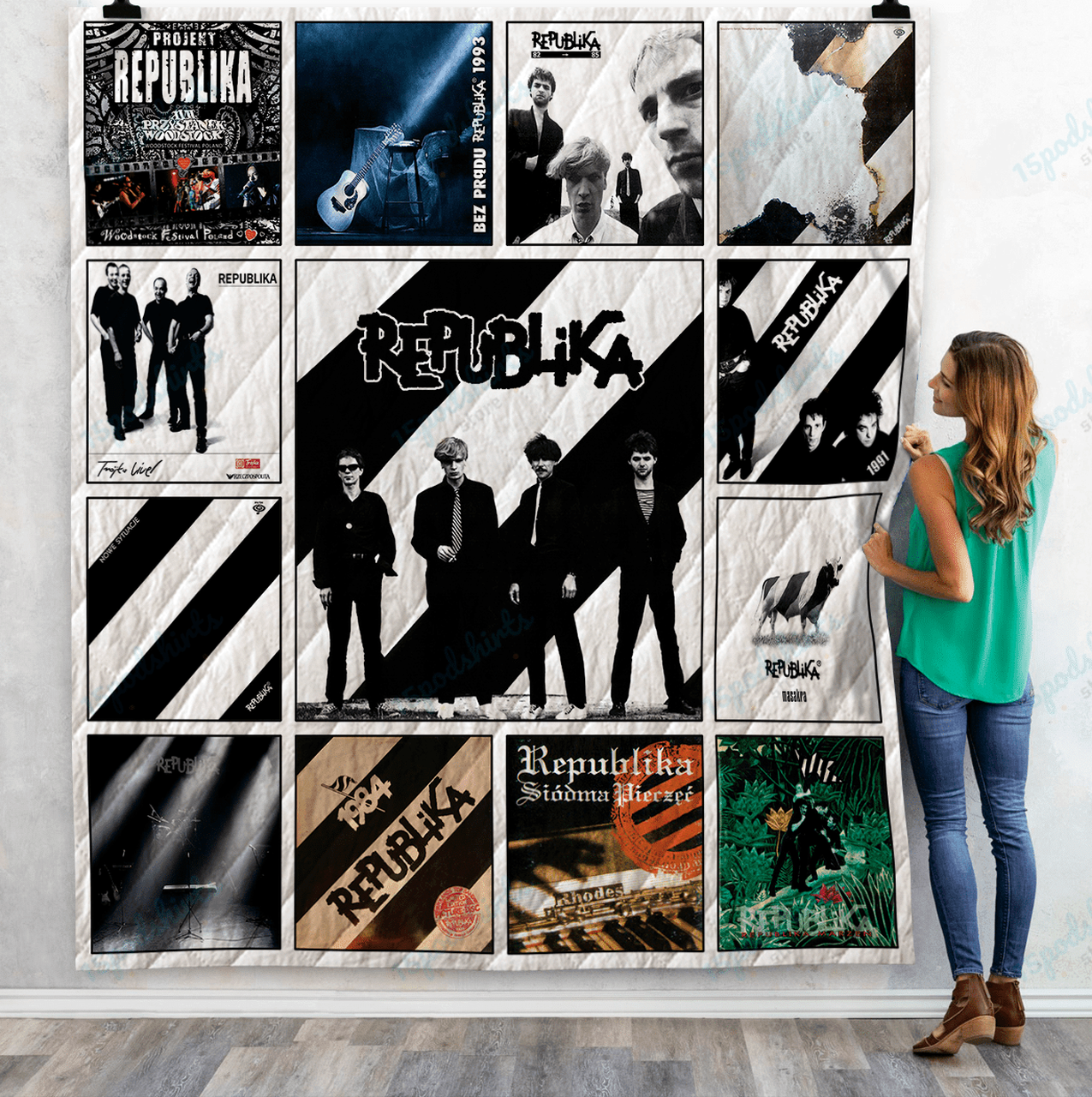 Republika Al Quilt Blanket Ver13