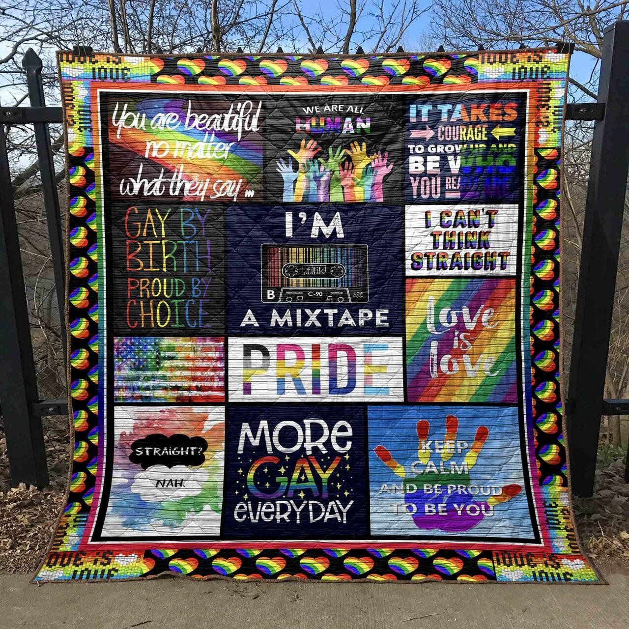 I Am A Mixtape Pkd240683 Quilt Blanket