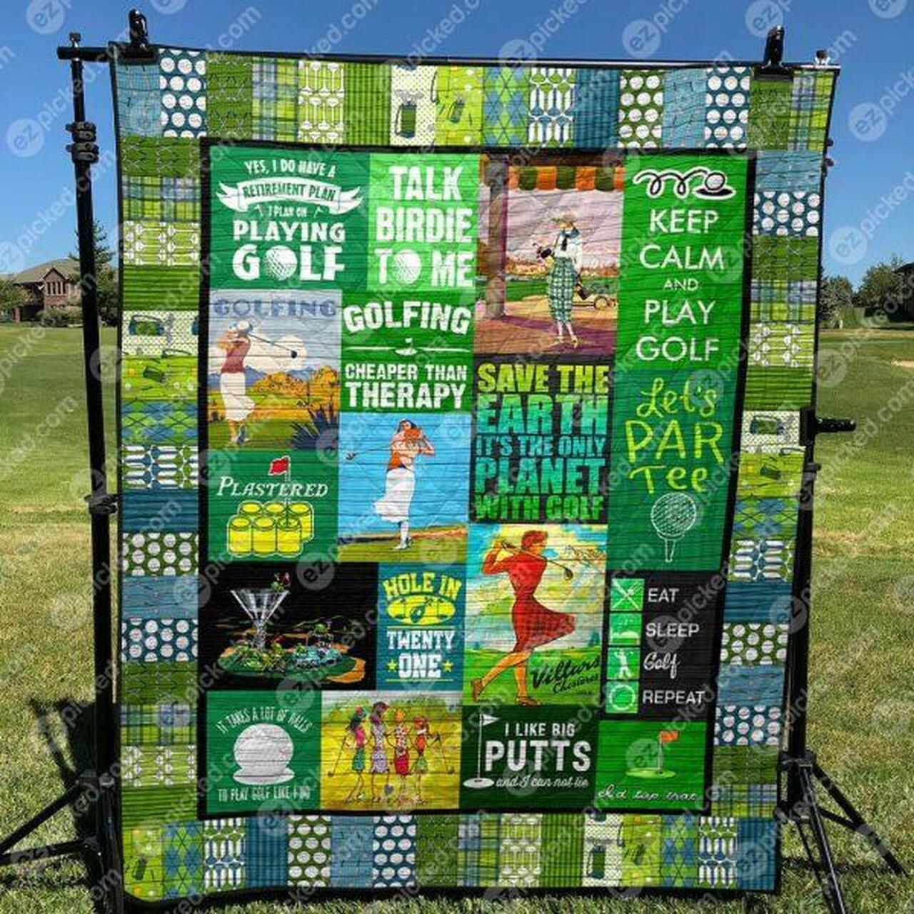 Eleep Golf Quilt Blanket Lk08 Quilt