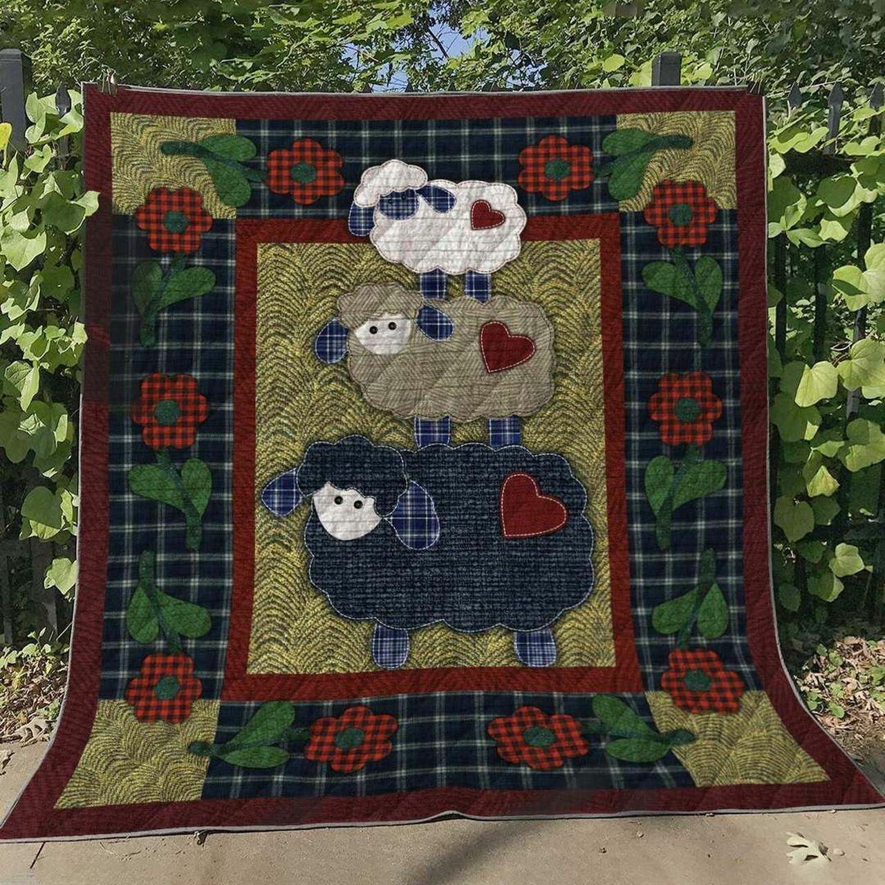 Sheep Hm140626 Quilt Blanket