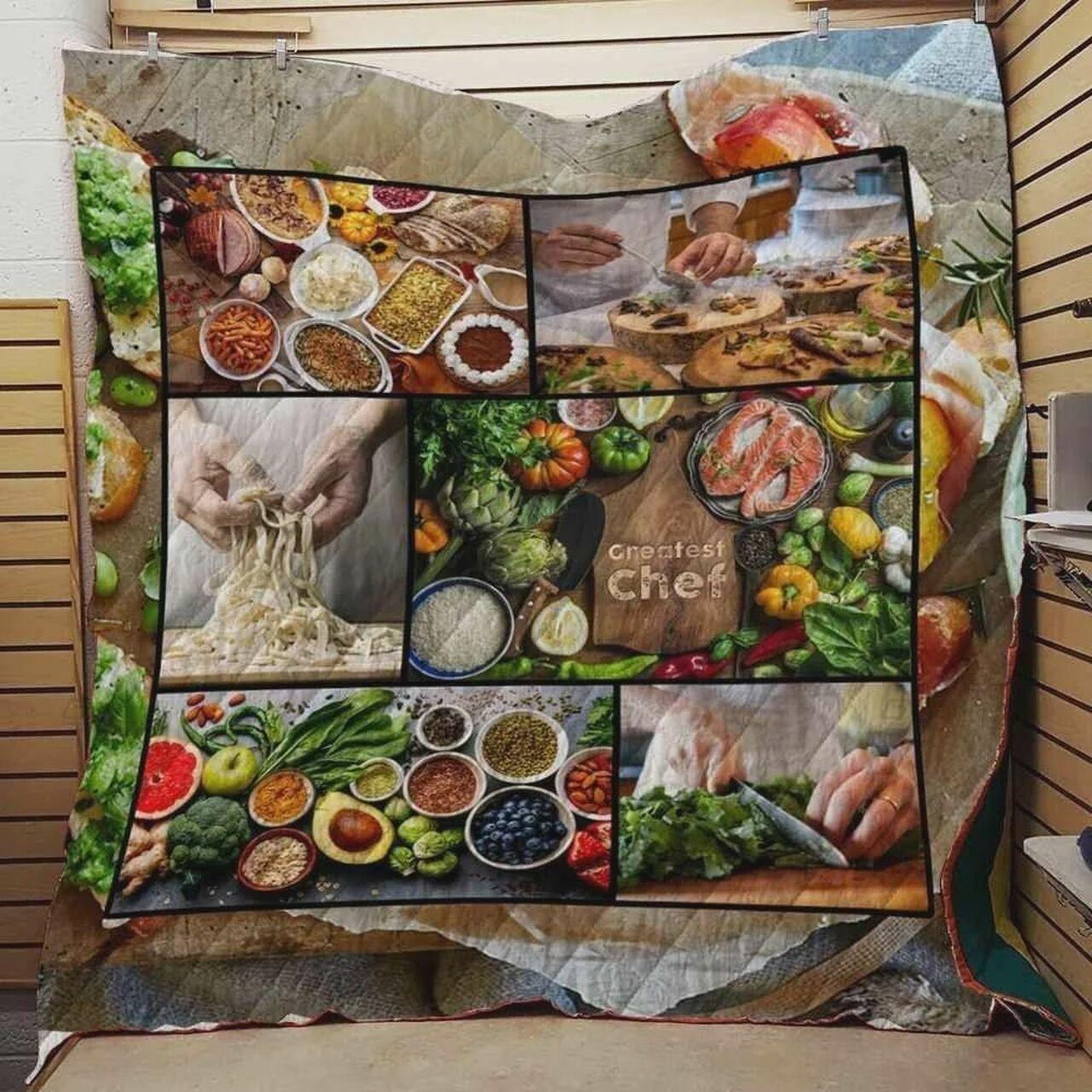Chef Life Gret Chef Quilt Blanket Greattomized Blanket G For Birthday C Thgiving