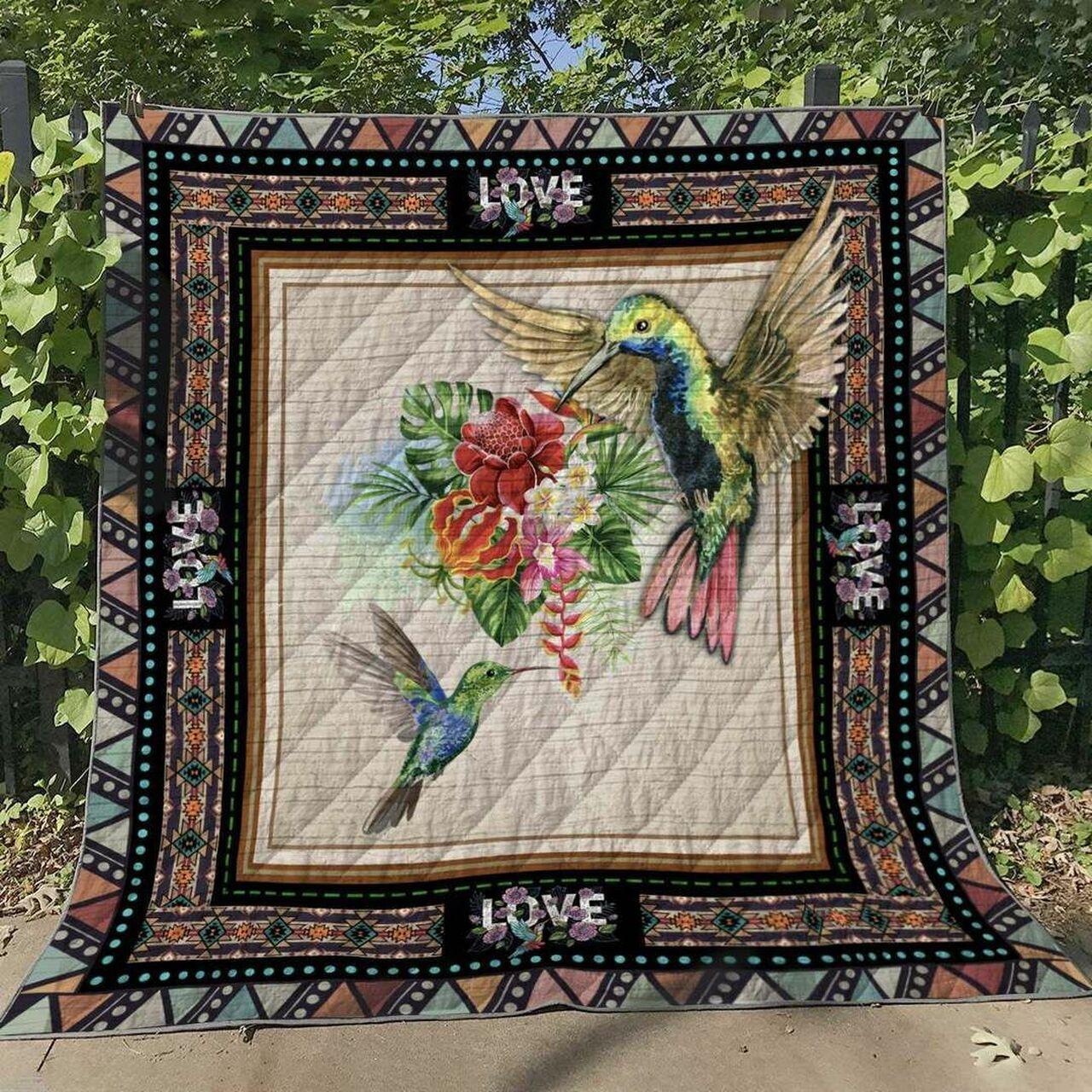 Hummingb Cg140612 Quilt Blanket