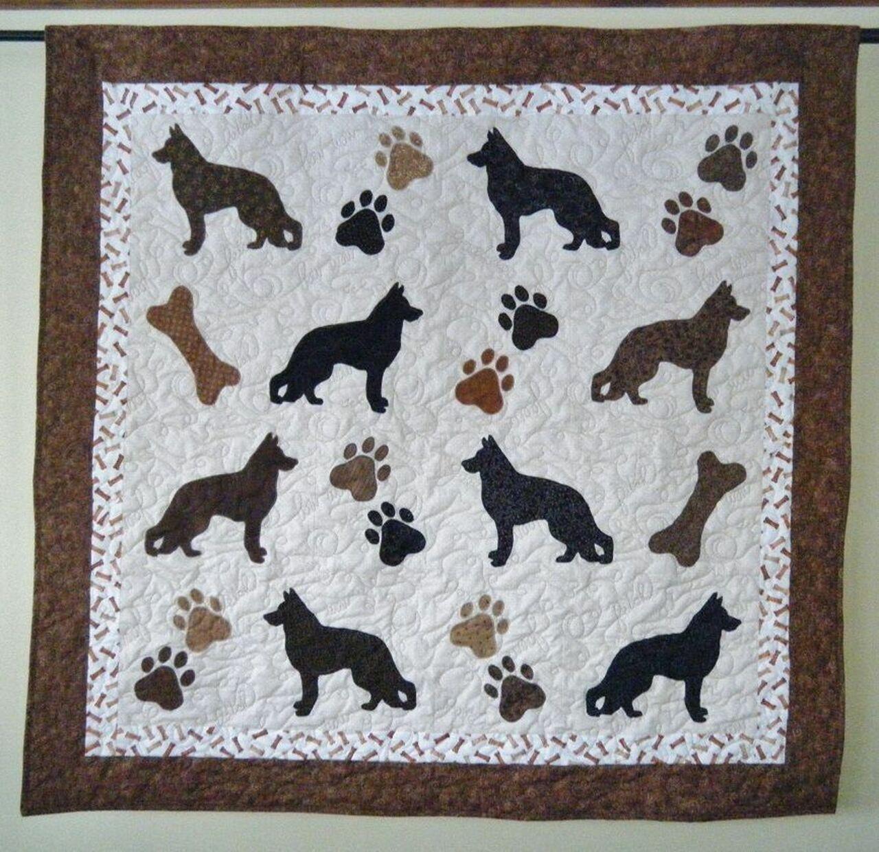 Germhepherd Clm210619 Quilt Blanket
