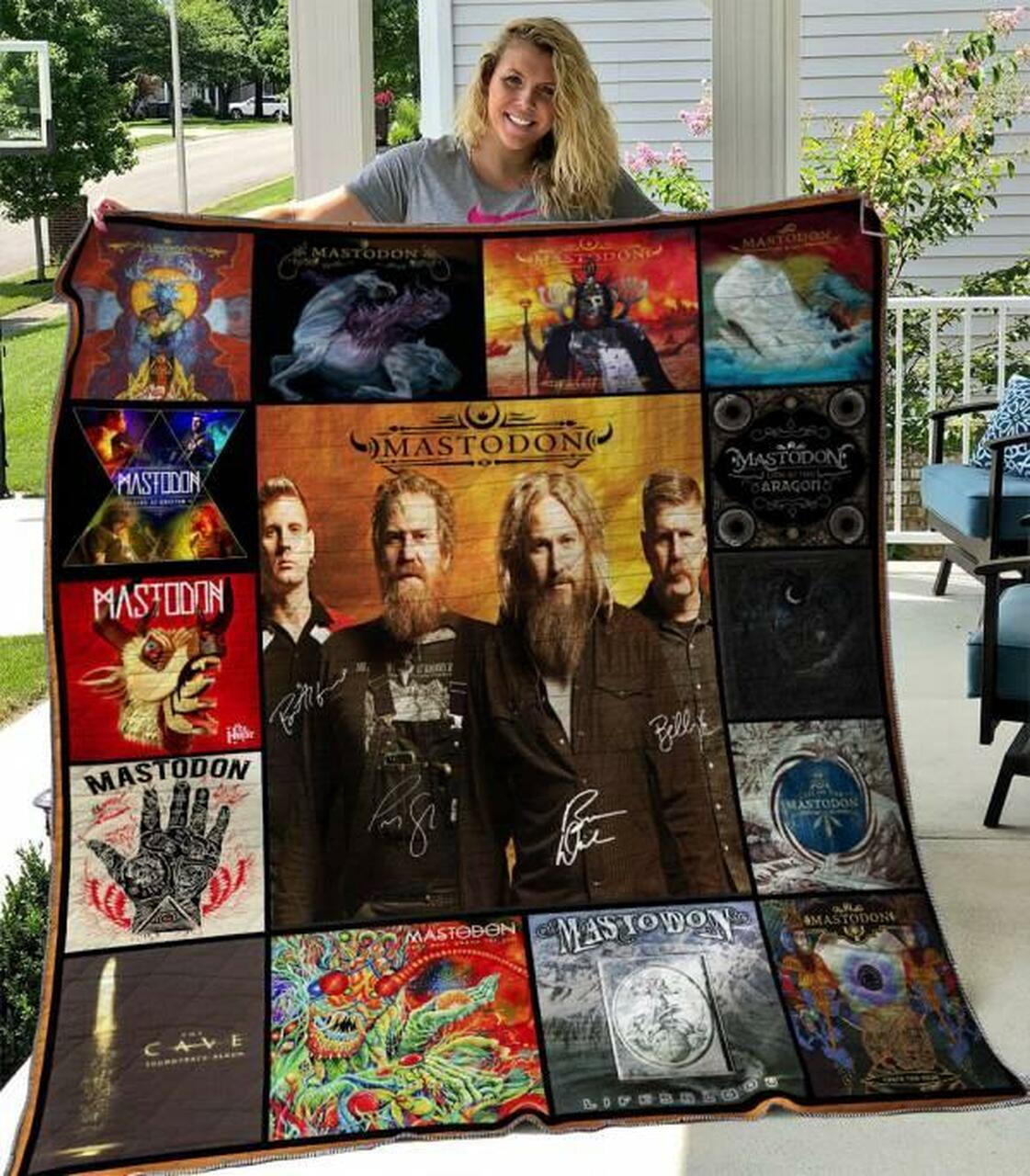 Mastodon Quilt Blanket M240521 Quilt