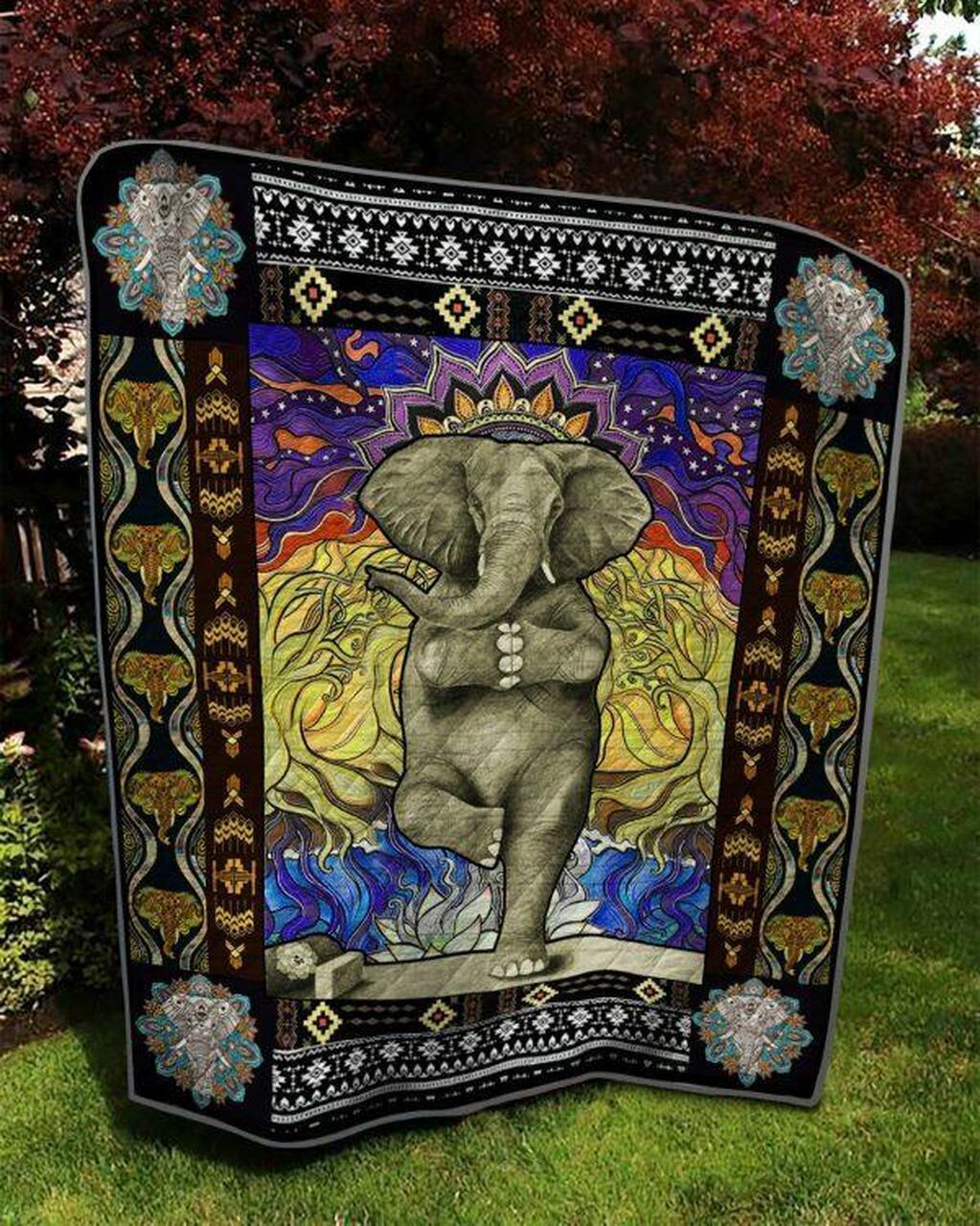 Master Elephant Quilt Blanket Quilt