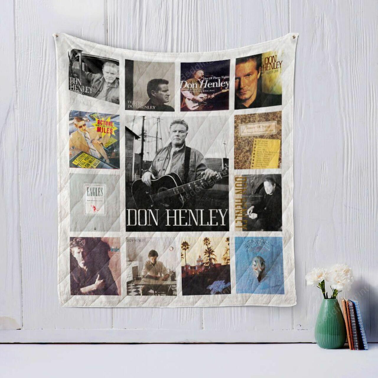Don Henley Quilt Blanket