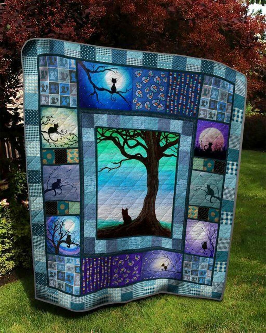 Cit Under The Tree Quilt Blanket Quilt