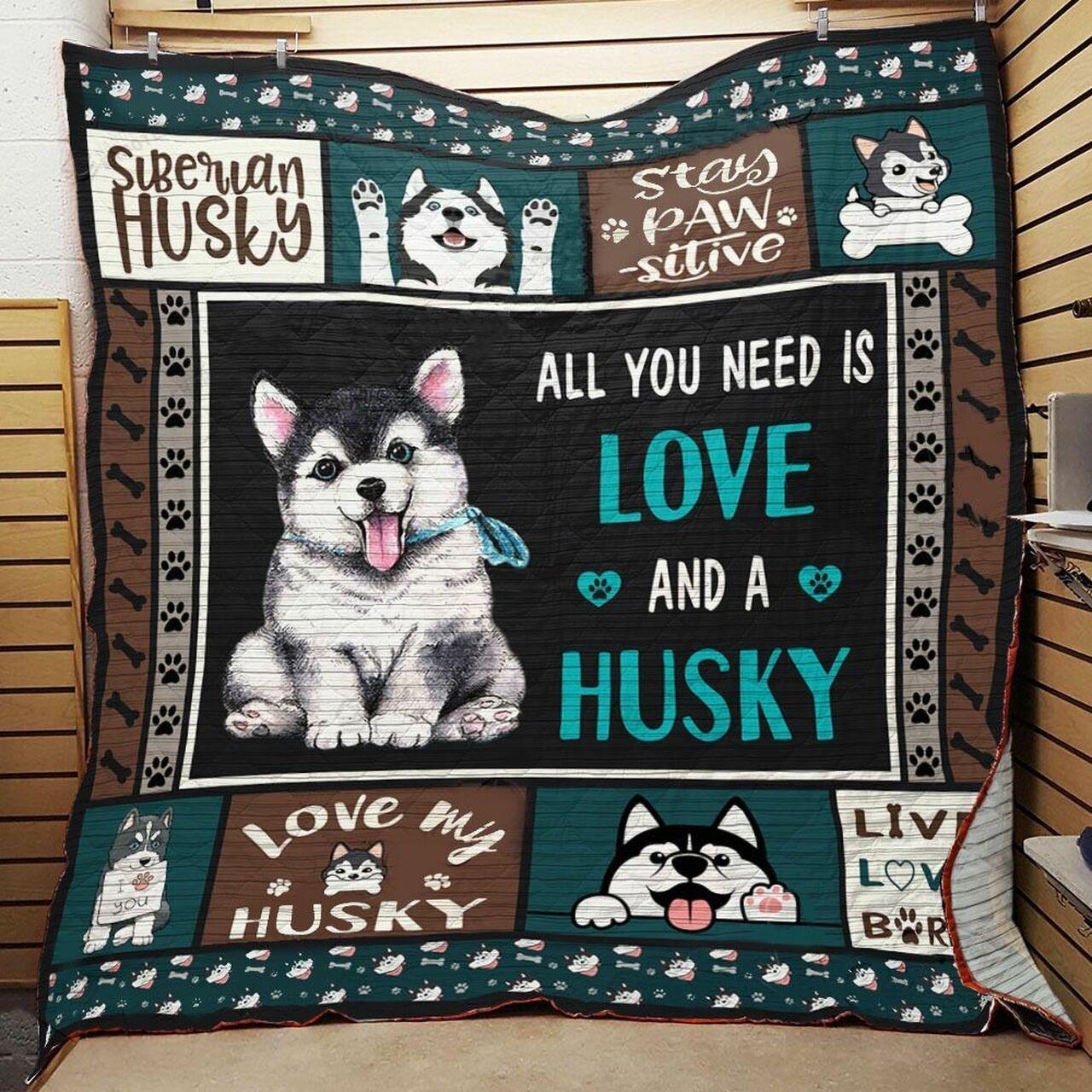 All You Nee Love Andiberianky Quilt Blanket Greattomized Blanket G For Birthday C Thgiving