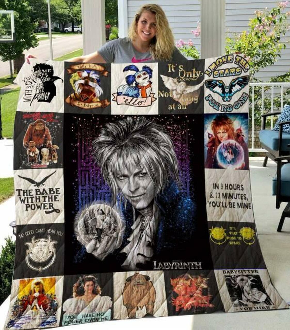 Labyrinth Quilt Blanket M040614 Quilt