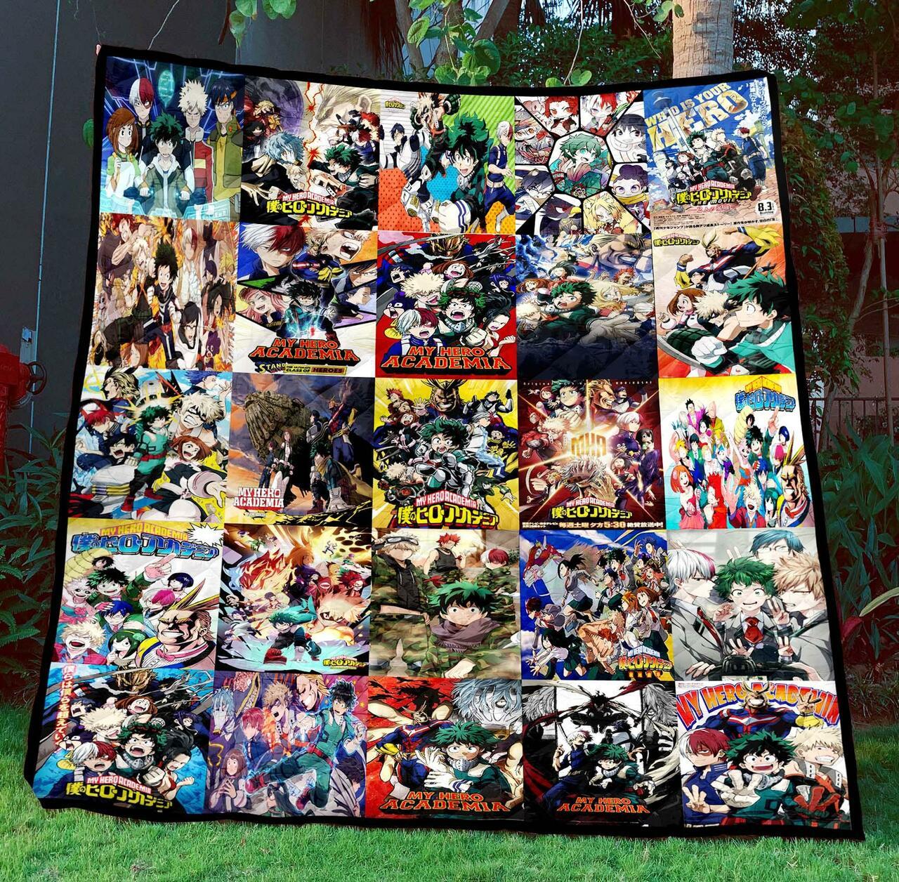 Mhac Tml310714 My Hero Academia Quilt Blanket Quilt